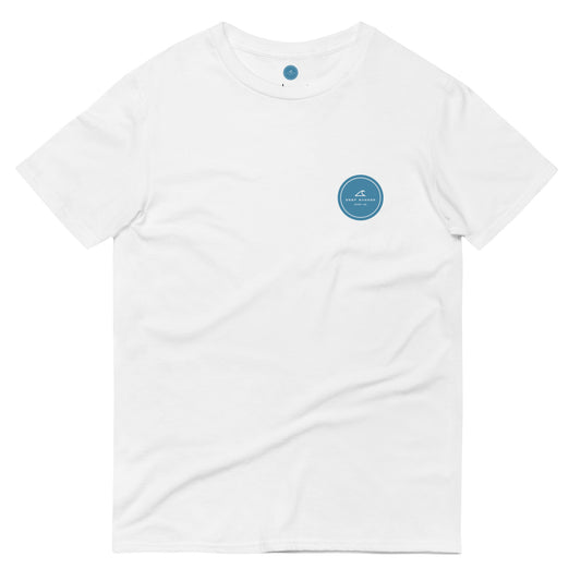 Short-Sleeve T-Shirt blue logo